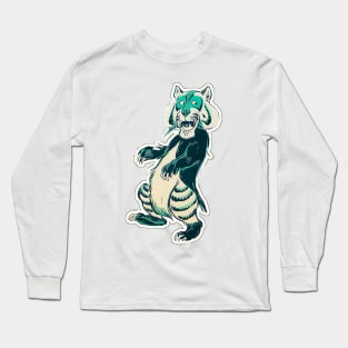 The Amazed Tiger Long Sleeve T-Shirt